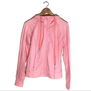 Pink Lululemon Full Zip Hoodie